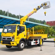 四通3-6吨蓝牌随车吊 国六多功能随车起重运输车 随车吊